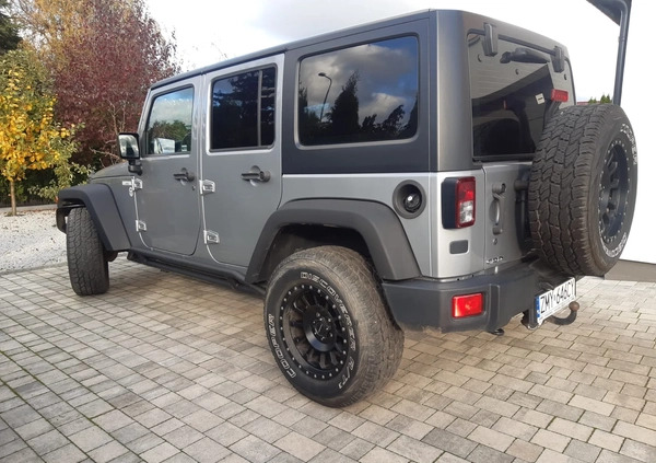 Jeep Wrangler cena 140000 przebieg: 71700, rok produkcji 2014 z Dębno małe 79